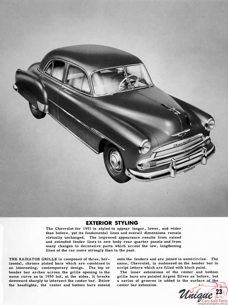 1951 Chevrolet Engineering Features Booklet Page 38